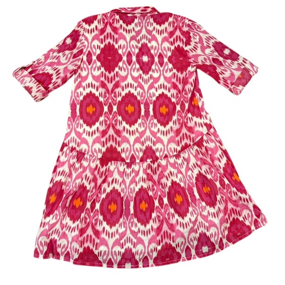 Tuckernucks Ro's Garden Magenta June Deauville Dress Size Small - Picture 8 of 11